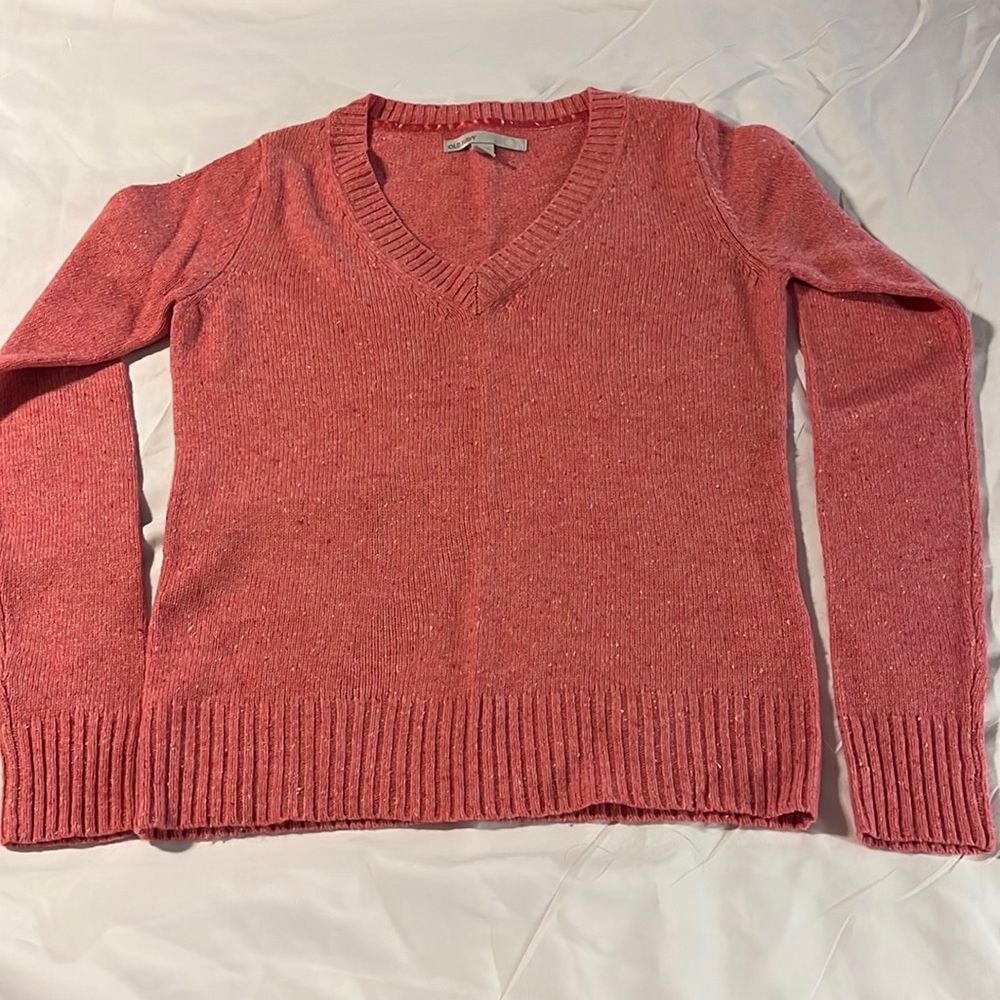 Old Navy pink sweater